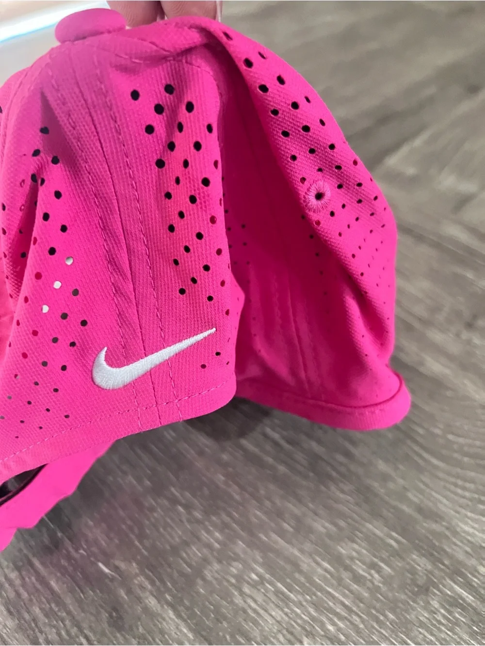 Nike Kids Hot Pink Swoosh Performance Cap